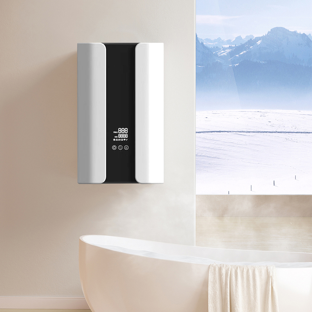 壁に取り付けられた300 CADR AIR新鮮な換気装置医療空気清浄機YY-B-300