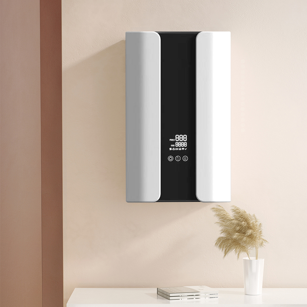 効率的な空気浄化：壁に取り付けられた300 CADR空気新鮮な換気装置の浄化の利点