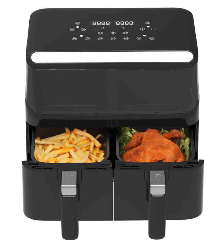 伝統的な揚げの脂っこを避け、空気を熱い油を交換させる方法